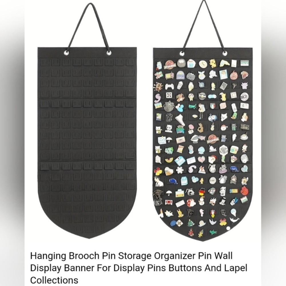 Hanging Pin Display (pins not included)